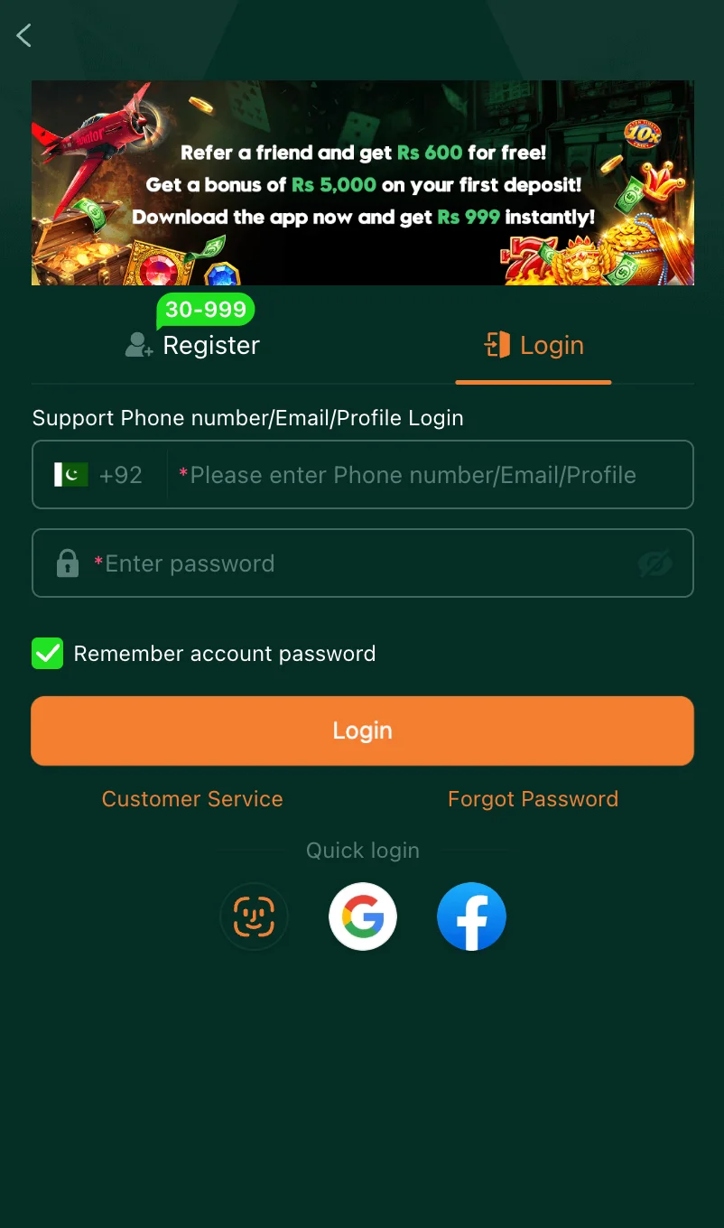 BetQQ Login