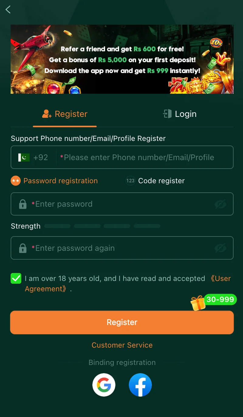 BetQQ REgister